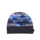 Ralph Lauren Lauren Striped Fleece-lined Hat Cobalt City Stripe