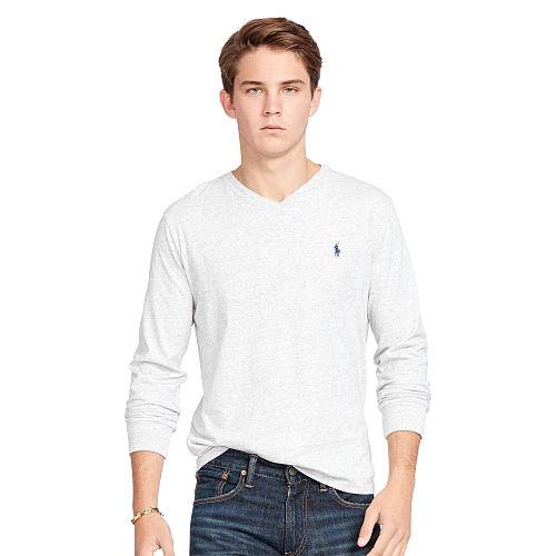 Polo Ralph Lauren Cotton Long-sleeve T-shirt Lawrence Grey Heather