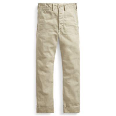 Ralph Lauren Cotton Chino Pant Vintage Khaki