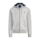 Ralph Lauren Double-knit Hoodie Light Grey Heather