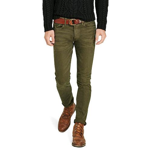 Polo Ralph Lauren Sullivan Slim-fit Jean Hunter Olive