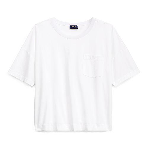 Polo Ralph Lauren Boxy Jersey Tee White