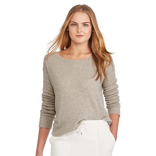 Polo Ralph Lauren Cashmere Crewneck Sweater Regent Heather