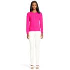 Ralph Lauren Cable-knit Cashmere Sweater Lux Bright Pink
