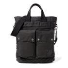 Polo Ralph Lauren Coated Canvas Tote Black