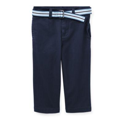 Ralph Lauren Belted Stretch Cotton Chino Newport Navy 9m