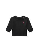 Ralph Lauren Cotton Jersey Crewneck T-shirt Rl Black 3m