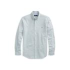 Ralph Lauren Classic Fit Plaid Cotton Shirt Green/black 4x Big