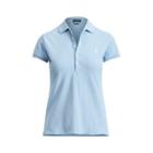 Ralph Lauren Skinny Stretch Mesh Polo Blue