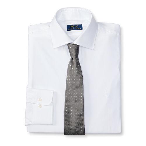 Polo Ralph Lauren Regent Dobby Dress Shirt White