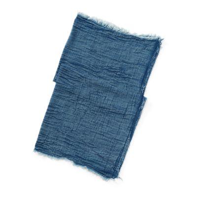 Ralph Lauren Lightweight Denim Scarf Blue