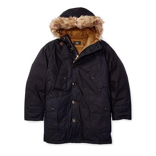 Ralph Lauren Rrl Westman Cotton-blend Parka Indigo