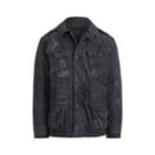Ralph Lauren Print Cotton Utility Jacket Polo Black