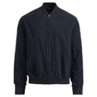 Polo Ralph Lauren Cotton Oxford Bomber Polo Black