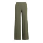Ralph Lauren Stretch Jersey Wide-leg Pant Admiral Green Sp