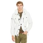 Polo Ralph Lauren Twill Hooded Utility Jacket White