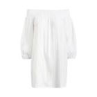 Ralph Lauren Smocked Cotton Tunic White