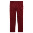 Ralph Lauren Stretch Slim Fit Corduroy Pant Barclay Red