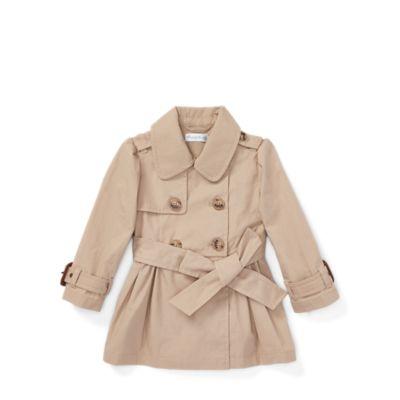 Ralph Lauren Water-repellent Trench Coat Classic Khaki 6m