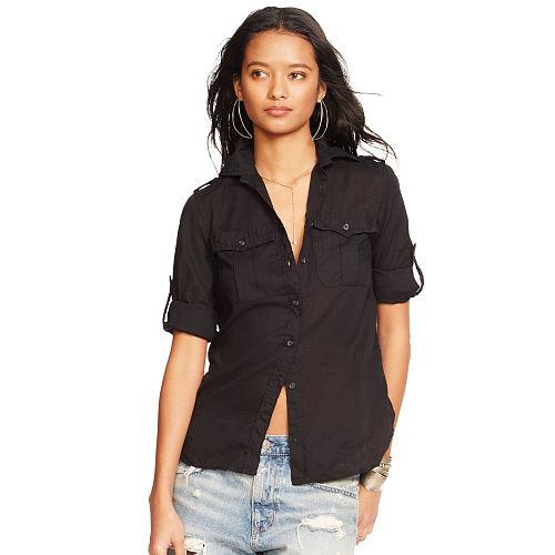 Ralph Lauren Denim & Supply Cotton Twill Shirt