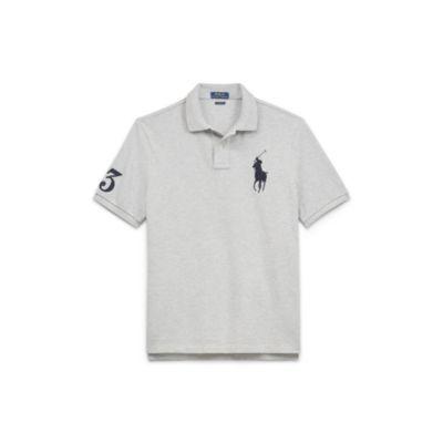 Ralph Lauren Classic Fit Mesh Polo Shirt Andover Heather 1x Big