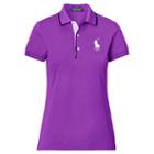 Ralph Lauren Golf Tailored Fit Golf Polo Shirt Vivid Purple