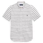 Polo Ralph Lauren Standard Fit Cotton Shirt White/black Print