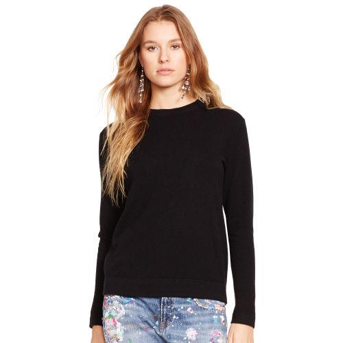 Polo Ralph Lauren Cashmere Crewneck Sweater Polo Black