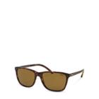 Polo Ralph Lauren Square Sunglasses Shiny Dark Havana