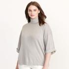 Ralph Lauren Lauren Woman Jersey Short-sleeve Sweater Platinum Heather