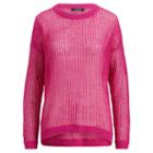 Ralph Lauren Lauren Open-knit Cotton Sweater