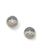 Ralph Lauren Crest Earrings Silver/horn