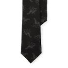 Polo Ralph Lauren Pointer Dog Wool Narrow Tie
