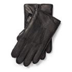 Polo Ralph Lauren Leather Touch Screen Gloves Rl Black
