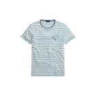 Ralph Lauren Custom Slim Fit Cotton T-shirt Bayside Green Multi