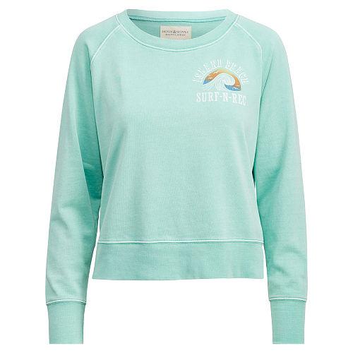Ralph Lauren Denim & Supply French Terry Graphic Pullover Island Beach