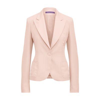 Ralph Lauren Gilmore Twill Jacket Blush