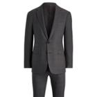 Ralph Lauren Glen Plaid Wool-cashmere Suit Grey And Black W/ Blue