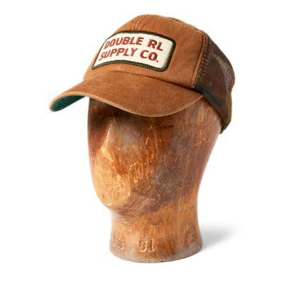 Ralph Lauren Camo-back Canvas Trucker Cap Duck/tan Multi