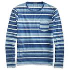 Polo Ralph Lauren Custom Fit Cotton T-shirt Indigo Patchwork