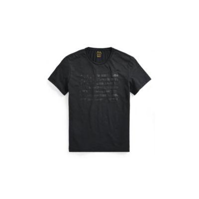 Ralph Lauren Classic Fit Cotton T-shirt Black Marl Heather 4x Big