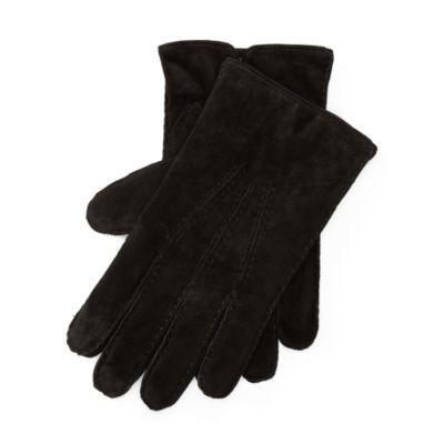 Ralph Lauren Suede Touch Screen Gloves Rl Black