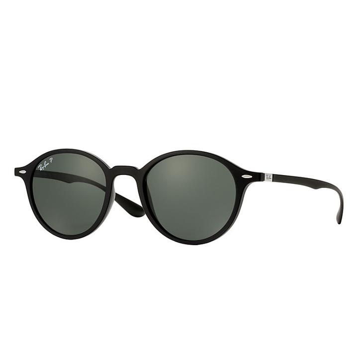 Ray-ban Round Liteforce Black, Polarized Lenses - Rb4237