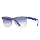 Ray-ban Blaze Wayfarer Blue Sunglasses, Blue Sunglasses Lenses - Rb4440n