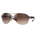 Ray-ban Black Sunglasses, Brown Lenses - Rb3386