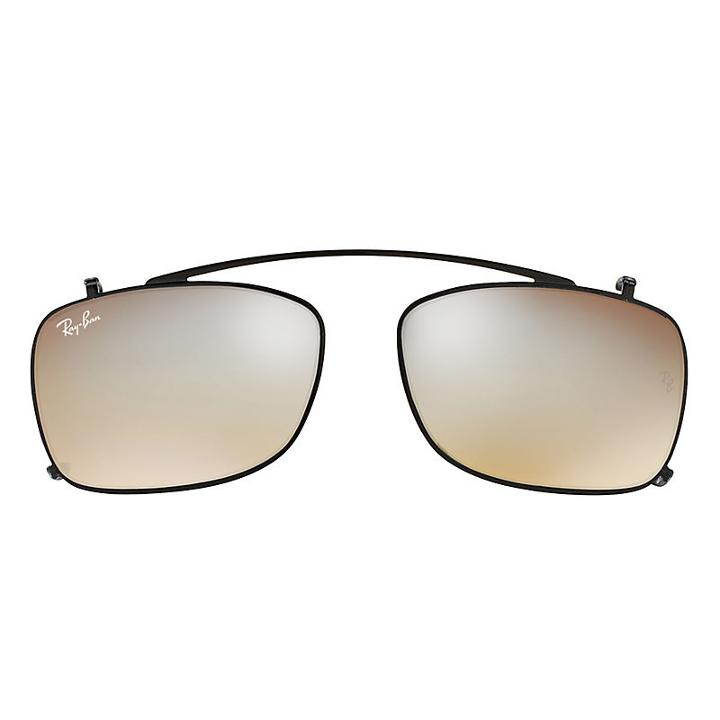 Ray-ban Men's Rb5228 Clip-on Black Sunglasses - Rb5228c