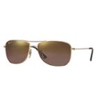 Ray-ban Men's Chromance Gold Sunglasses, Polarized Violet Lenses - Rb3543