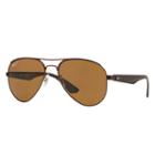 Ray-ban Brown Sunglasses, Polarized Brown Sunglasses Lenses - Rb3523