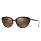 Ray-ban Women's Brown Sunglasses, Brown Sunglasses Lenses - Rb4250