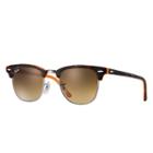 Ray-ban Men's Clubmaster Color Mix Blue Sunglasses, Brown Lenses - Rb3016